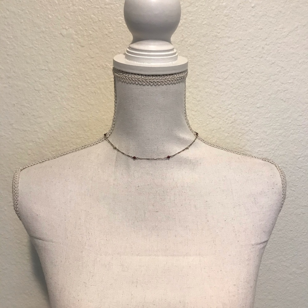 Bettina Duncan Station Necklace, Delicate, Short